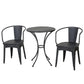 Yearn 3 Piece Bistro Set With Table and 2 Chairs
