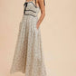 In-Loom - Vivian Contrast Trim Maxi Dress