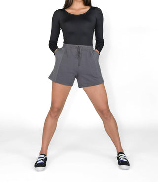 Body Wrappers - Shorts French Terry com Contraste Lateral