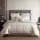 Milan 10 Pc Jacquard Comforter & Coverlet Ensemble
