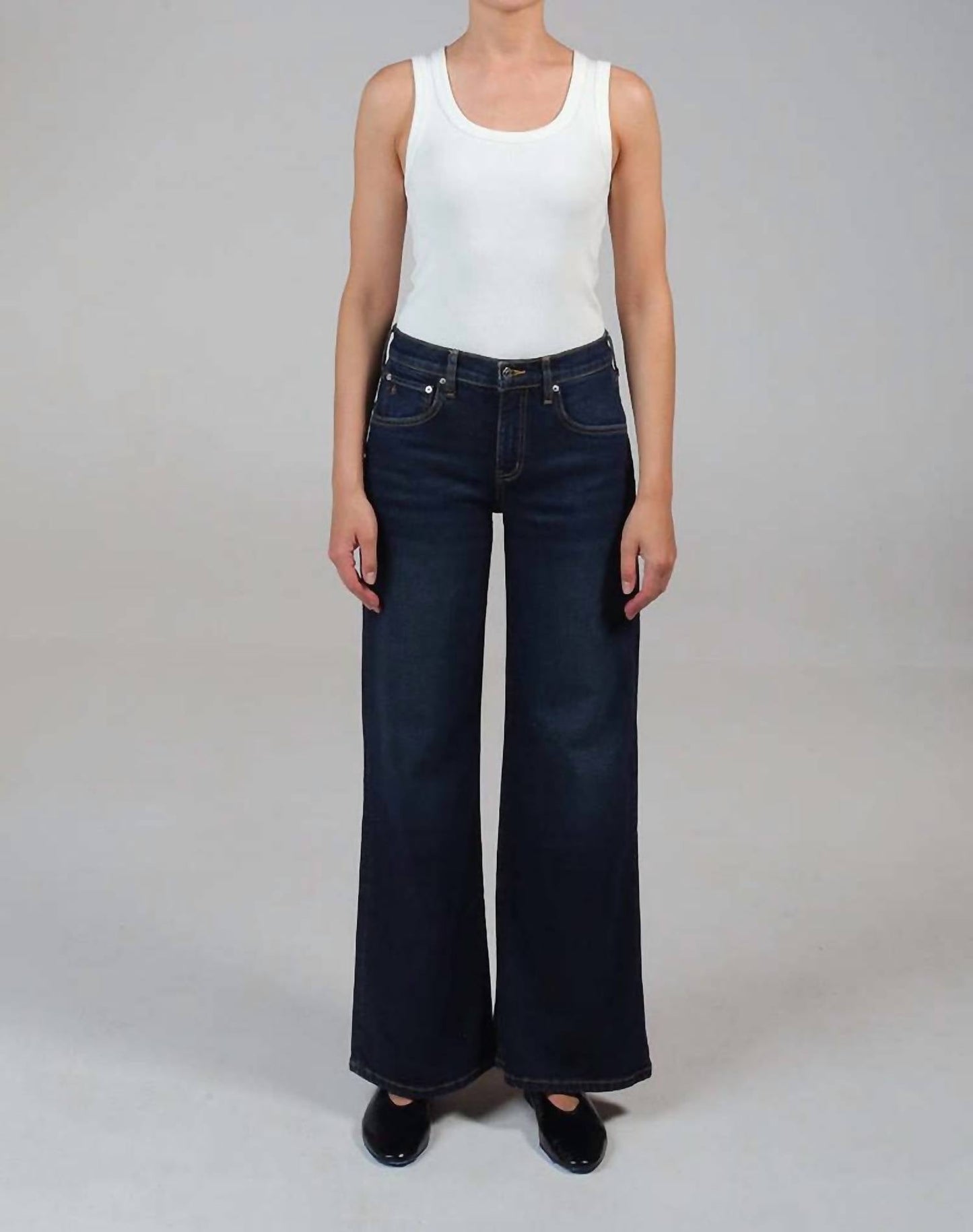 Etica - Romi Mid Rise Wide Leg Jean
