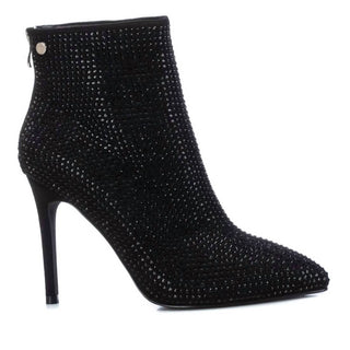 Xti - Botas femininas de salto fino com cristais