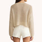 Z Supply - Riviera Crochet Crop Sweater