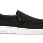 Vionic - Tênis masculino de lona Seaview Slip-On