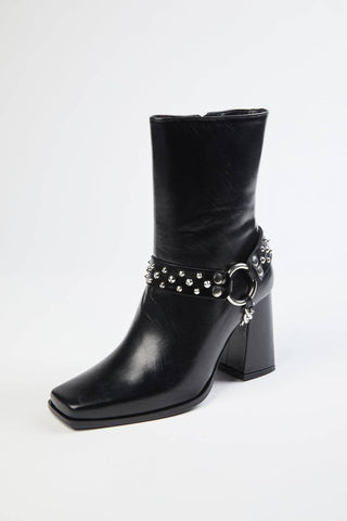 The Kooples - BOTAS DE SALTO COM JOIA REMOVÍVEL