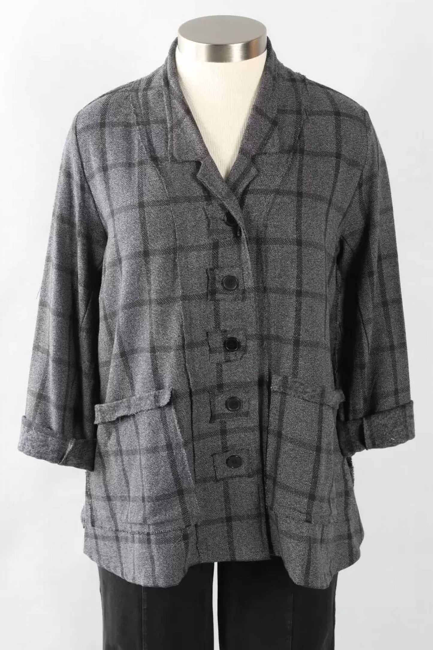 Tulip Clothing - Long Sleeve Funky Edge Jacket