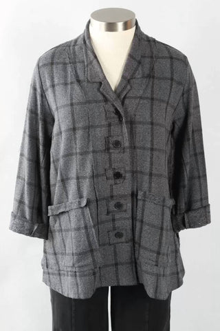 Tulip Clothing - Jaqueta Funky Edge de manga comprida