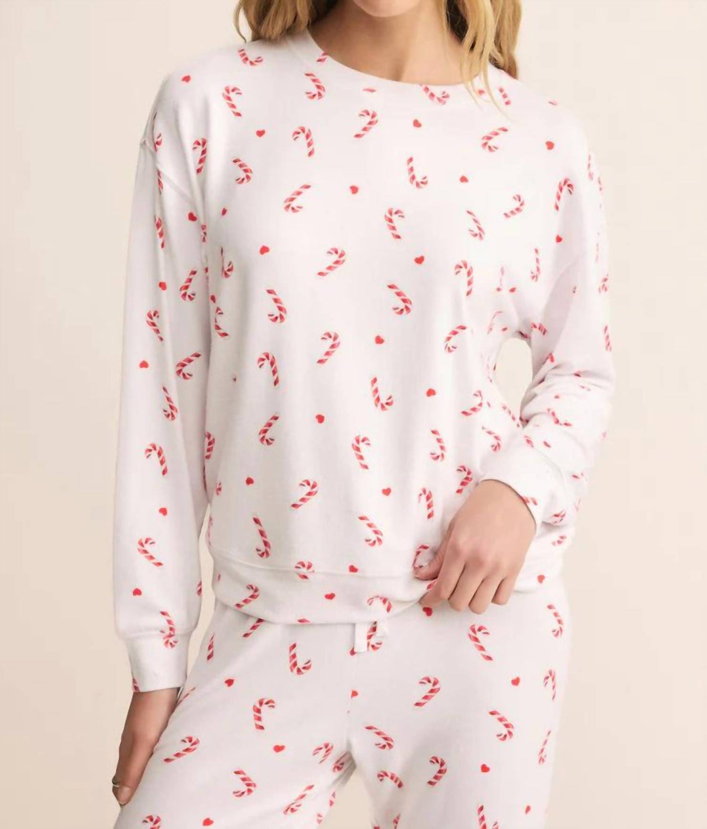 Z Supply - Cozy Candy Cane Lounge Set