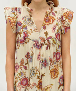 Devotion Twins - Charity Floral Maxi Dress