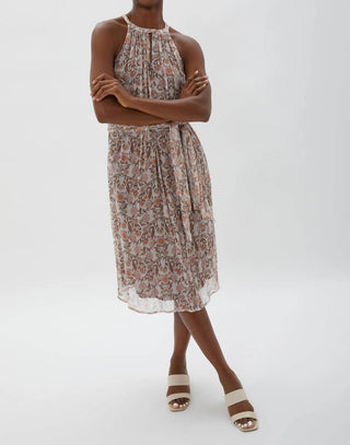 Vestido Moore Column Ecru