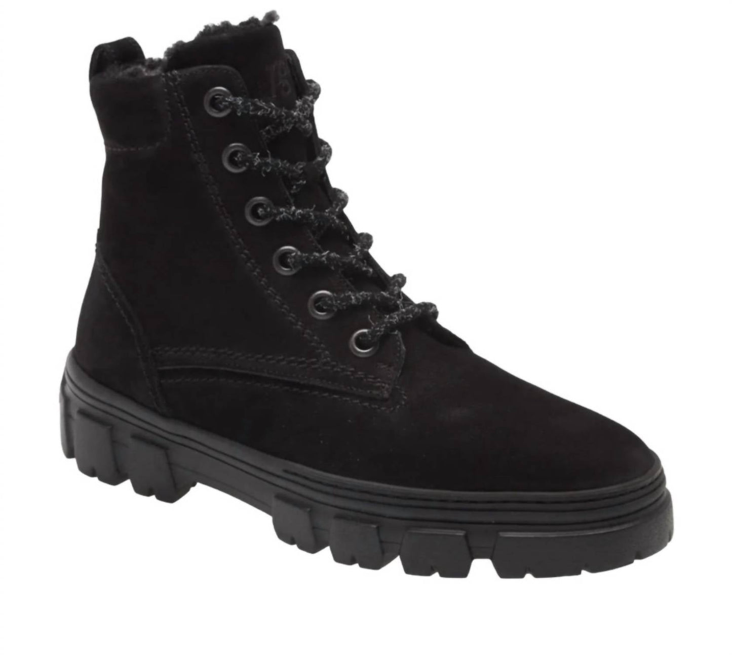 Paul Green - Women's Joaquin Genuine Shearling Moto Boots