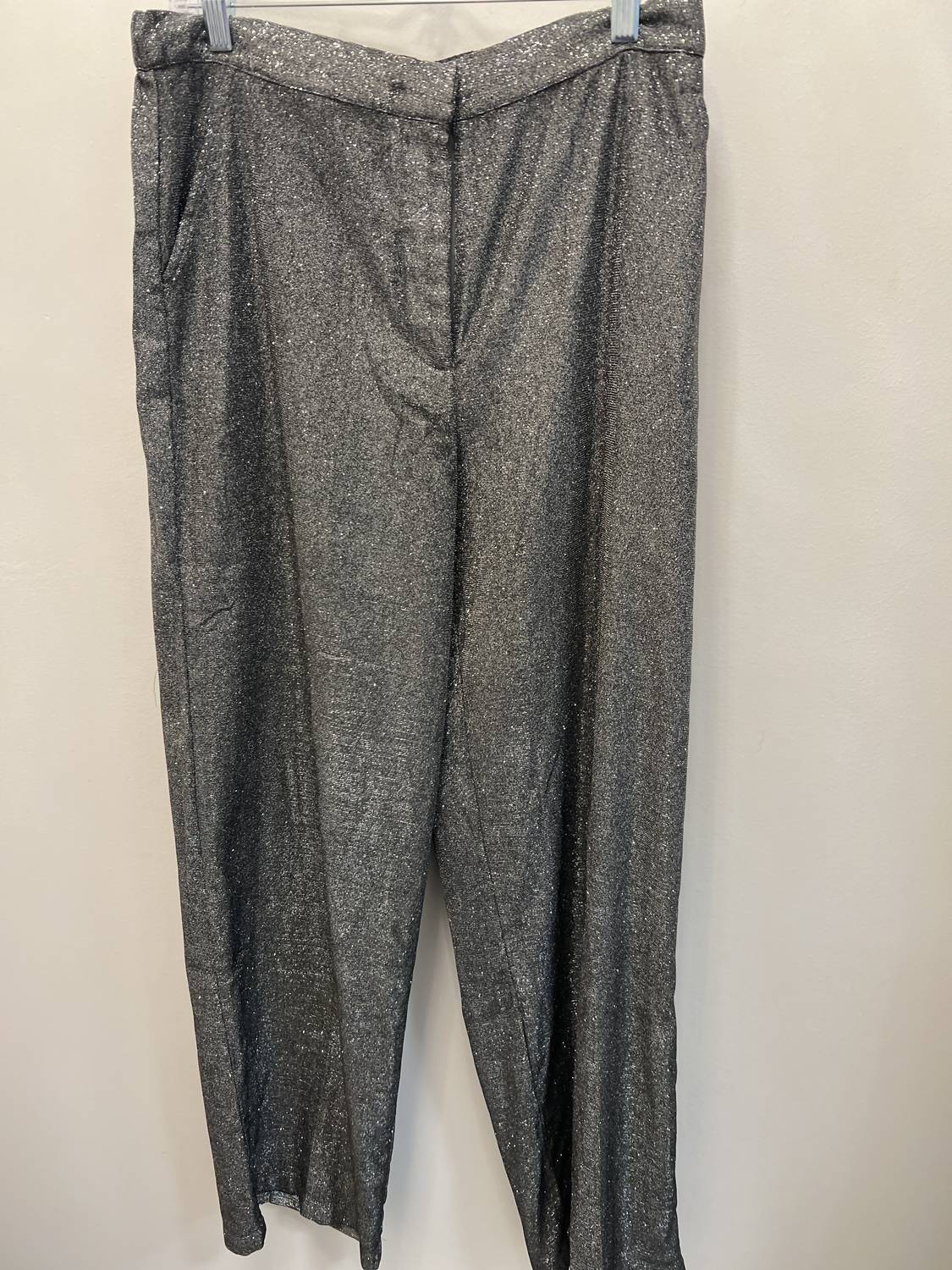 Another Love - Metallic Straight Leg Pants