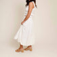 Astr - Kissel Eyelet Maxi Skirt
