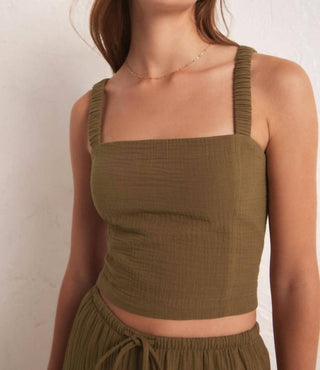 Z Supply - Blusa de gaze Cambria