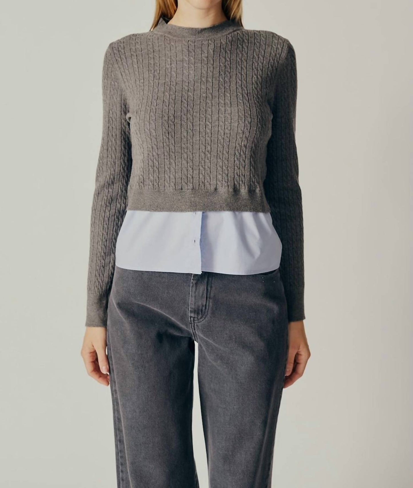 Deluc - Amsonia 2 In 1 Shirt Jumper