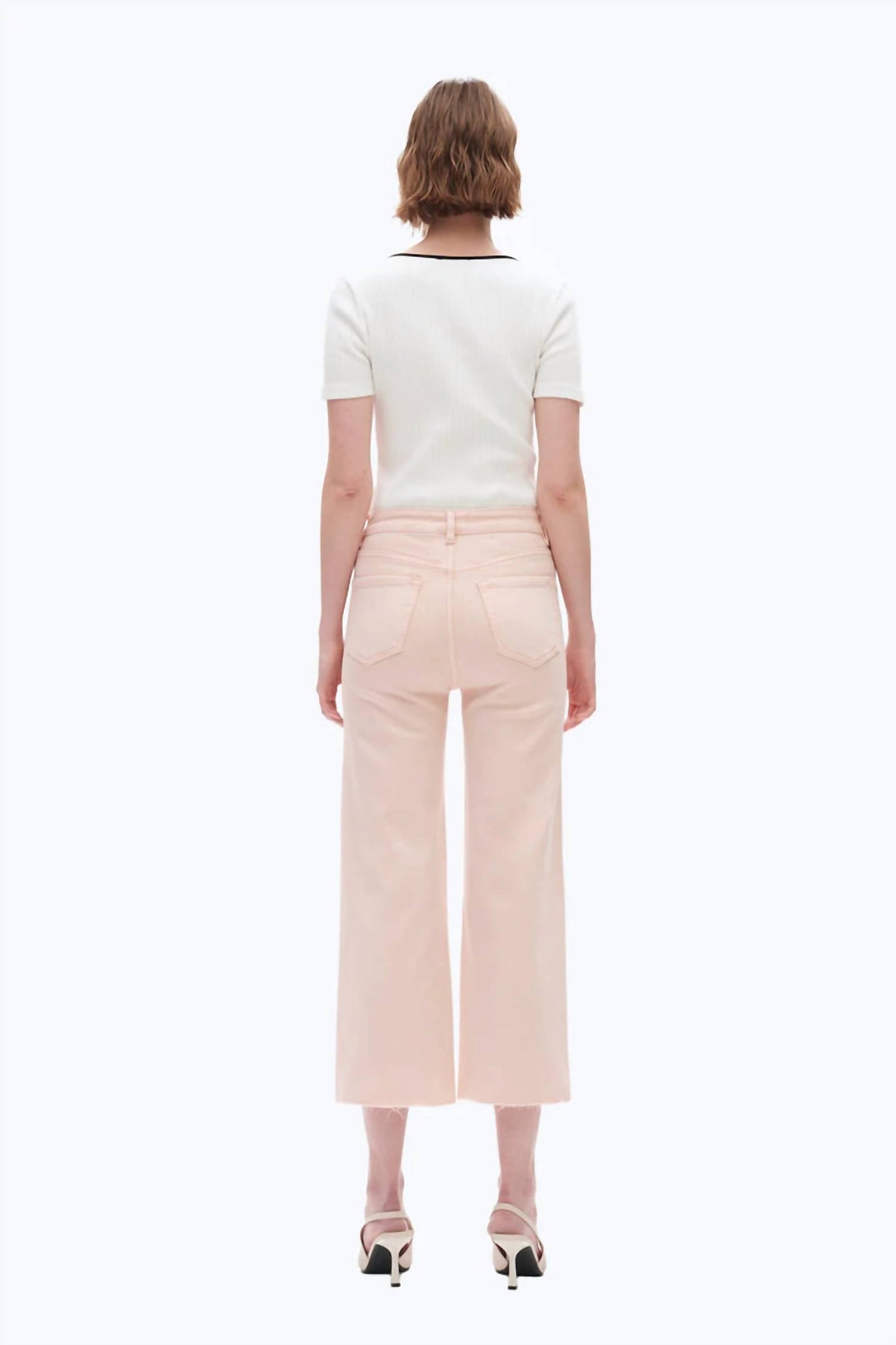Bayeas - Sunset High Rise Raw Hem Denim
