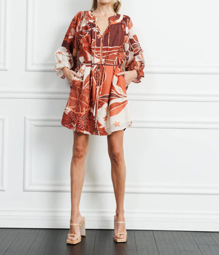 Ciebon - Christy Printed Mini Dress