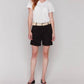 Charlie B - Cuffed Shorts With Belt