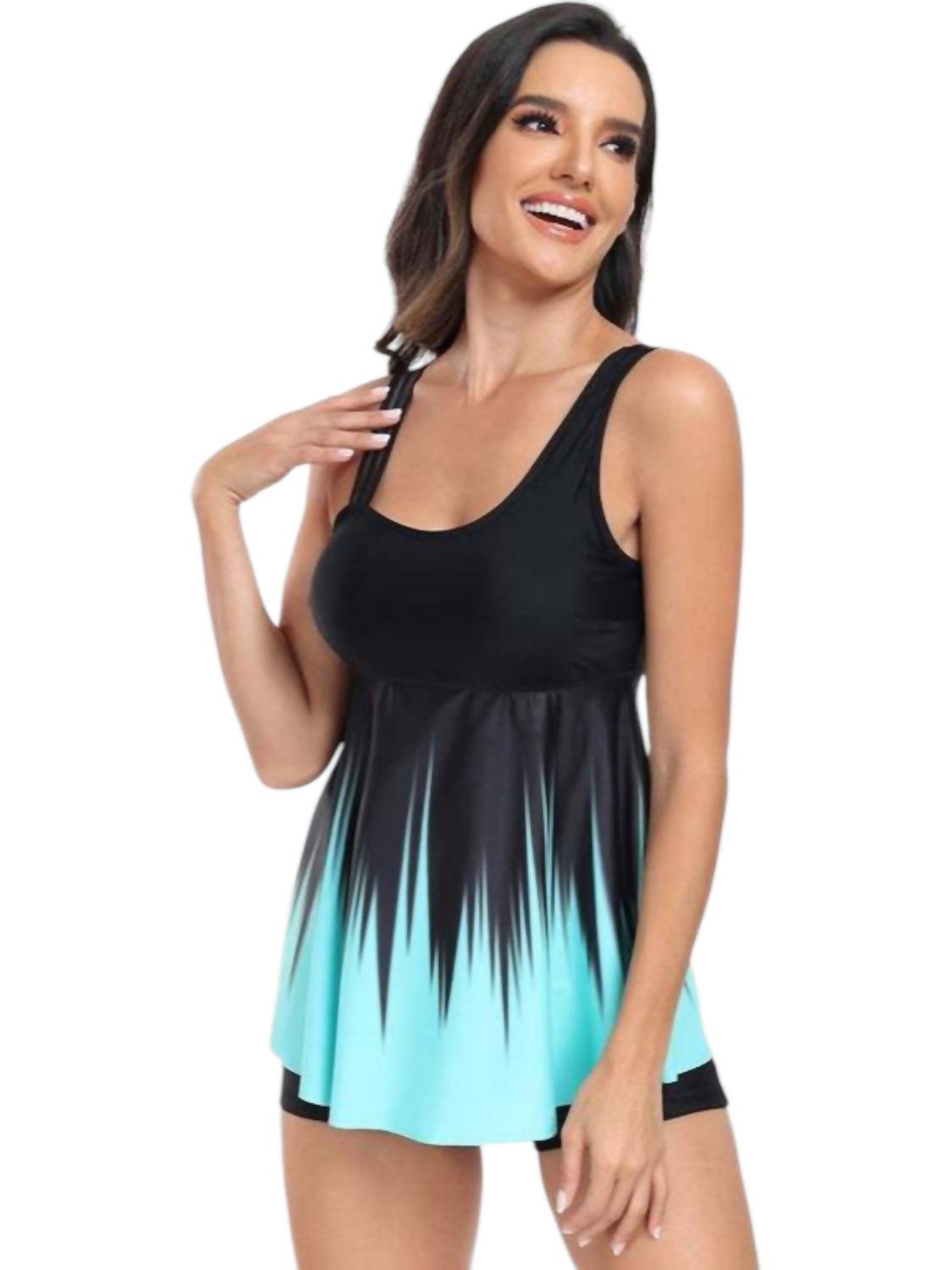 Supreme Fashion - 2 Pc Double Strap Swimsuit