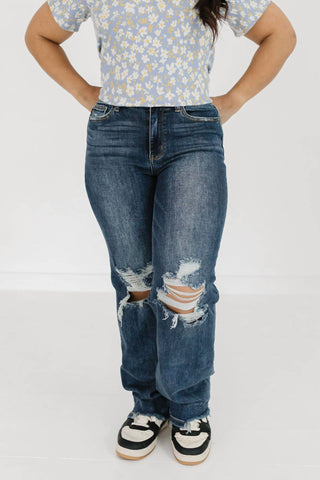 Judy Blue - Revere Beach Destroyed Hem Jean