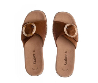 Gabor - Women's Pantolette 83.701.18 Flat Sandal