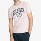 Camiseta Tommy Hilfiger Elevated Logo Masculina Rosa Tamanho Médio