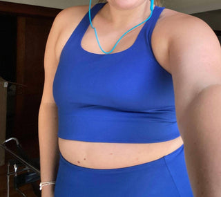 Girlfriend Collective - Sutiã feminino Paloma Racerback