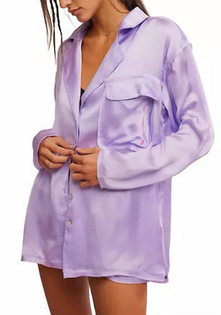 Free People - Like Honey Pajama Shirt