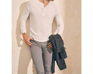 Faherty - Cloud Manga Longa Henley