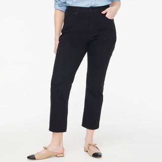 J.Crew - Calça Jeans Curvy Essential Straight - Alta