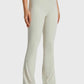 Trendsi - Flare Yoga Pants With Elastic Waist Pants