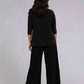Sympli - Deep V-neck 3/4 Sleeve Top