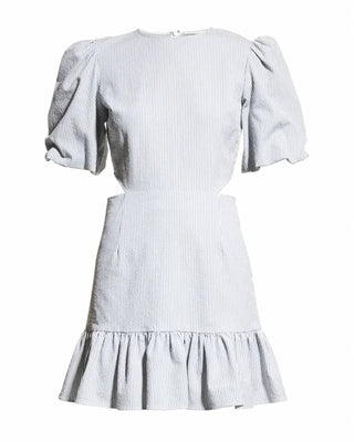 Veronica Beard - VESTIDO IKER COM MANGAS BUFANTES E REcortes