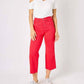 Judy Blue - Tummy Control Crop Wide Leg Jeans