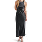 Steve Madden - Diane Racerback Satin Maxi Dress