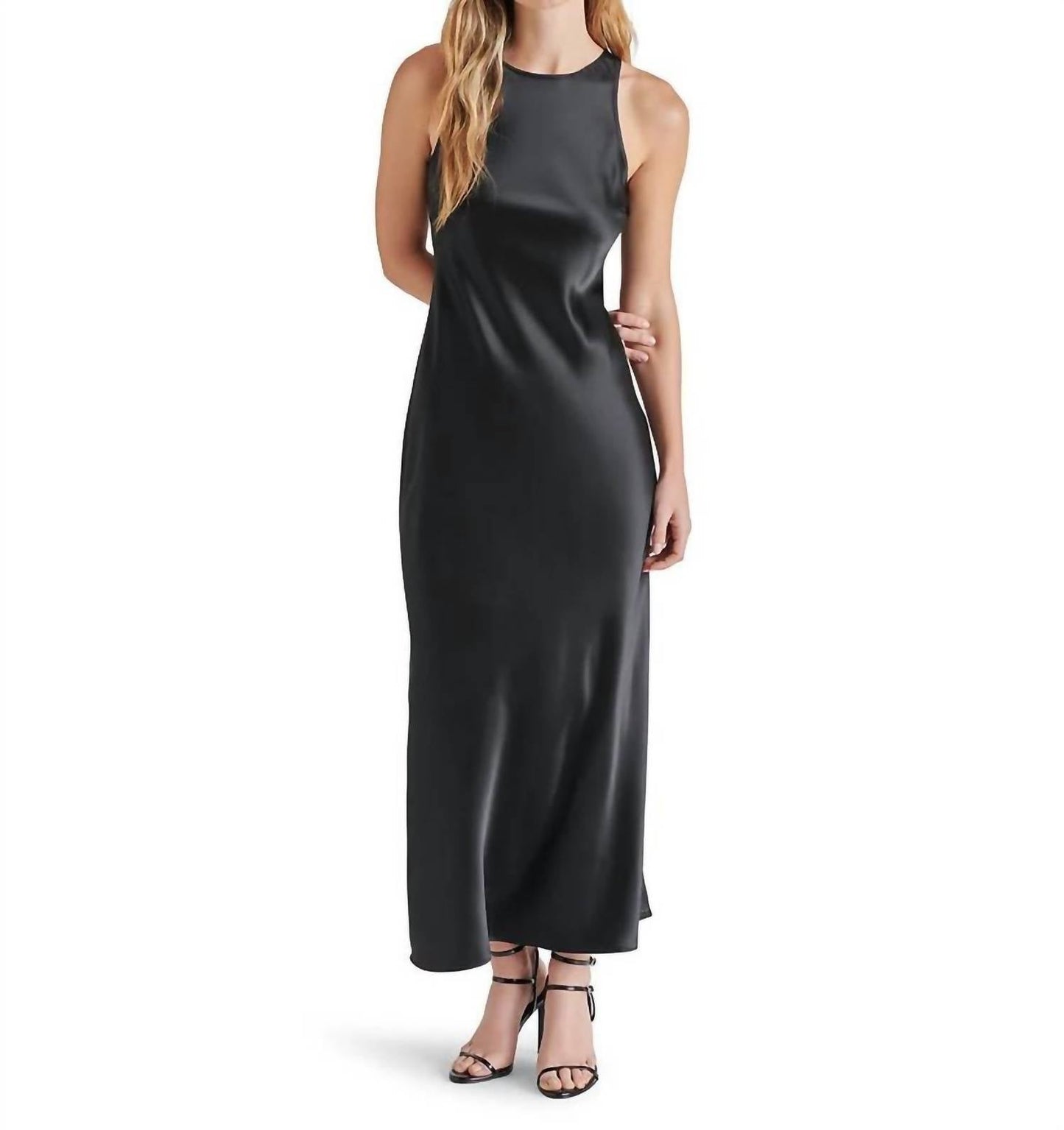 Steve Madden - Diane Racerback Satin Maxi Dress