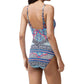 Tommy Bahama - Lace Up One Piece Swimsuit