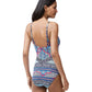 Tommy Bahama - Lace Up One Piece Swimsuit