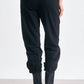 Elan - Heather Jogger with Zipper Detail