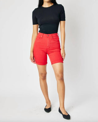 Judy Blue - Bermuda com controle de barriga