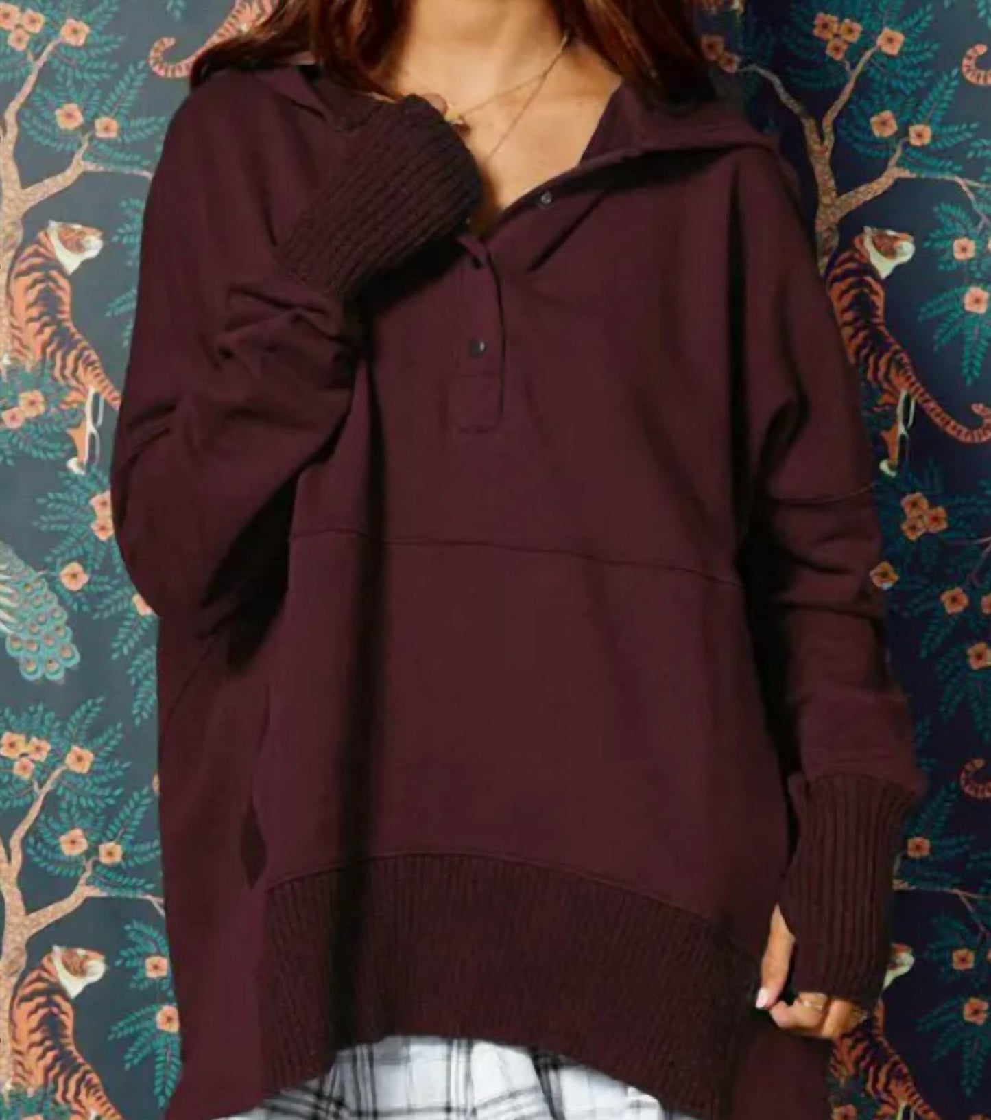 Bucketlist - French Terry Oversized Hoodie