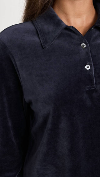 Theory - Cropped Polo Shirt