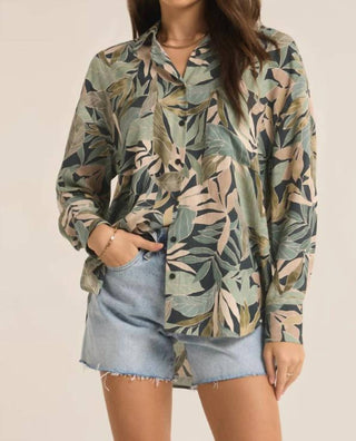 Z Supply - Camisa de botões Colbie Cusco