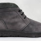 Kcr Group - Men's Thick Fur-Lined Zip-Up Nubuck Leather Boots