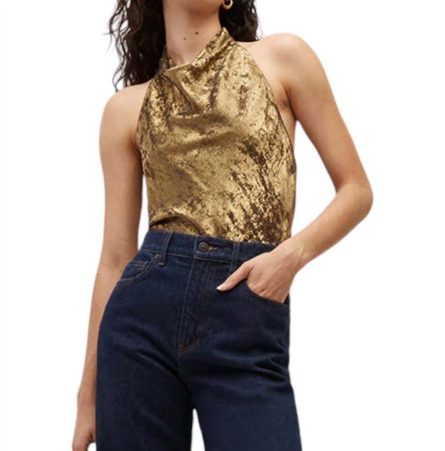 Veronica Beard - Devonne Lame Top
