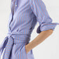 Ann Mashburn - Maxi Tie-waist Shirtdress