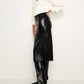 Elan - Faux Leather Midi Skirt