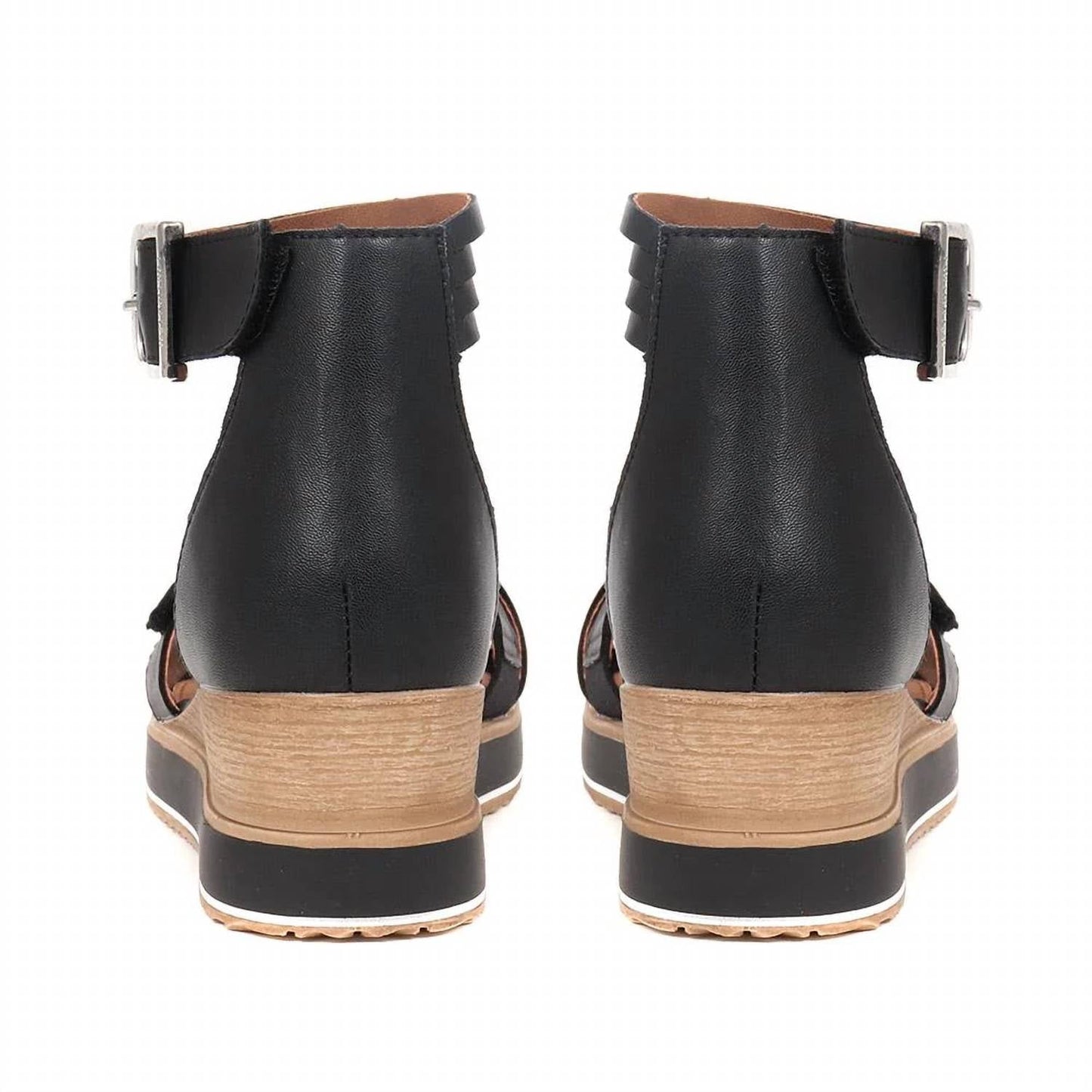 Remonte - Women's Leather Wedge Sandals