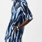 Joseph Ribkoff - Abstract Poplin Trapeze Dress