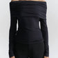 A.L.C. - Adeline Off-the-shoulder Tee